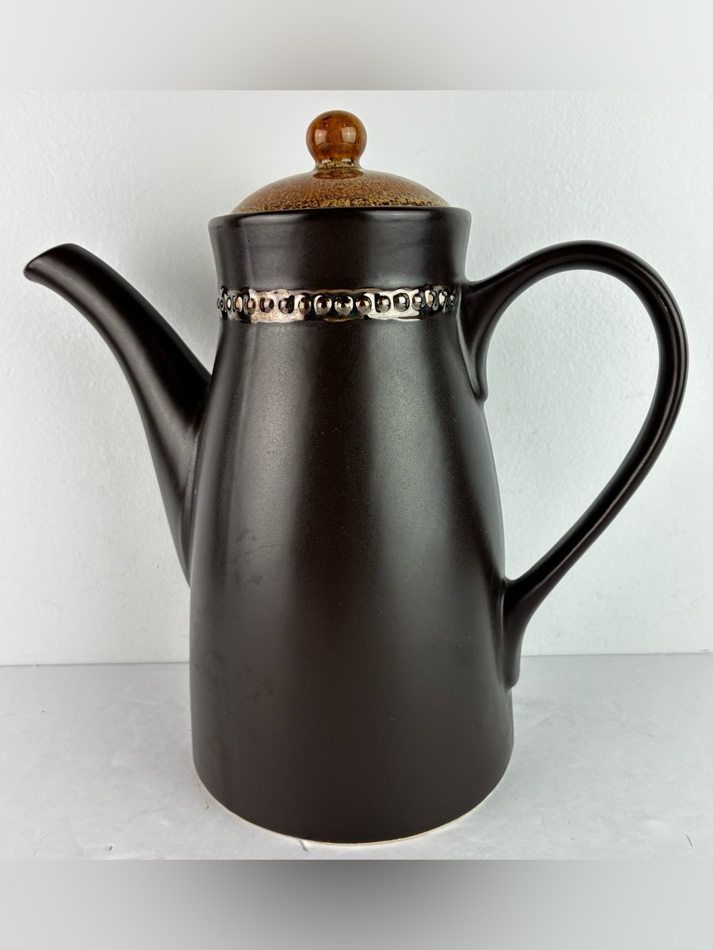 Pier 1 Sahara Vintage 1970’s Stoneware Coffee Pot